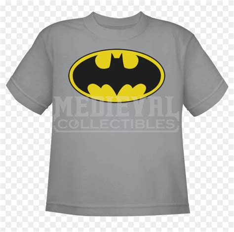 Kids Classic Batman Logo Silver T Shirt Juniors Dc Batman Logo Hd
