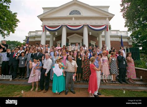 76 New American Citizens Taking Oath Of Citizenship At Independence Day