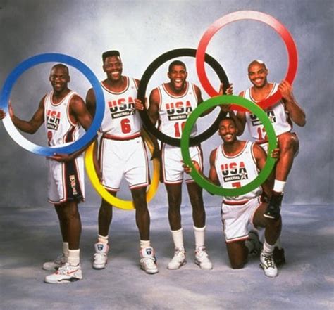 Olympics Usa Dream Team Olympic Basketball Dream Team 1992