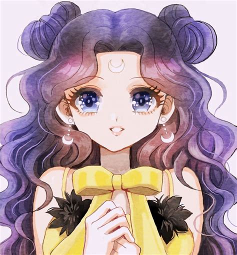 Fanart Of Human Luna From Sailor Moon By 小春 Koharumichi On Twitter
