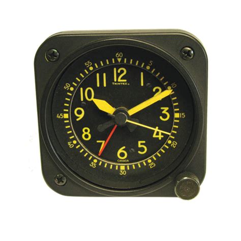 Vintage Aircraft Style Alarm Clock Aircraft Spruce