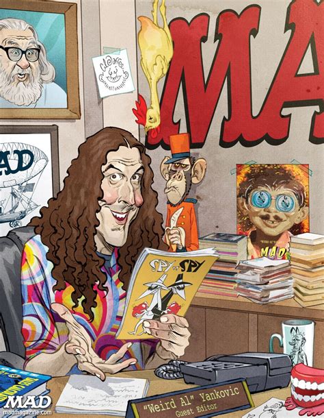 On Sale Today Mad 533 Guest Edited By Weird Al Yankovic Mad