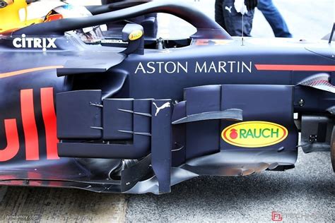Red Bull Racing Rb14 Sidepod Detail Photo Gallery