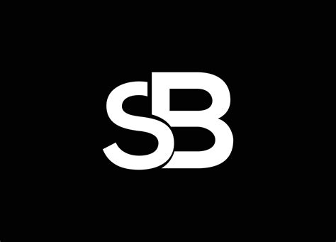 Sb Letter Logo Design Template Vector 7331352 Vector Art At Vecteezy
