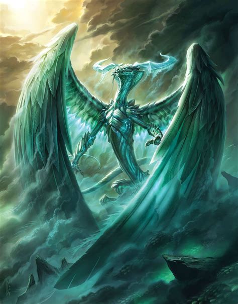 Ugin The Spirit Dragon Mtg Art From Fate Reforged Set By Raymond