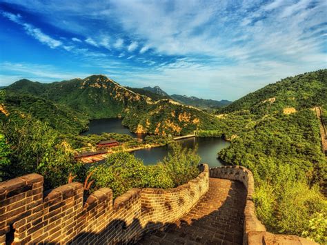 Historical Place In Beijing China Great Wall Of China 4k