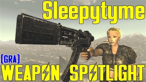 Fallout New Vegas Weapon Spotlights Sleepytyme Gra Youtube