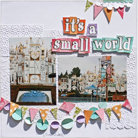 It's a small world coloring page. Creatively Savvy: It's a Small World