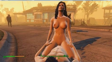 Секс красавицы с бездомным на публике Fallout 4 Sex Mod Pornhub com