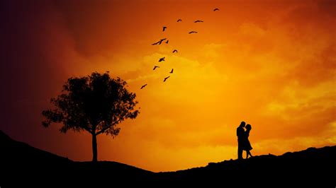 Couples Shadow Wallpapers Wallpaper Cave
