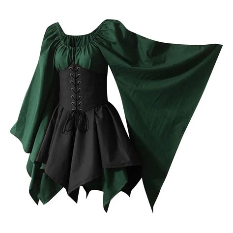 Buy Traditional Irish Dress For Women Short Medieval Costume