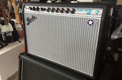 Fender 68 Custom Deluxe Reverb Two Channel Mod Captain Guitar Lounge Com