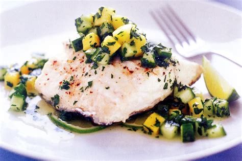 It has not been tested for home use. Fish With Mango Salsa Recipe - Taste.com.au