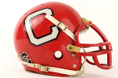 Lot Detail 1987 Circa Cornell Big Red 15 Game Worn Football Helmet