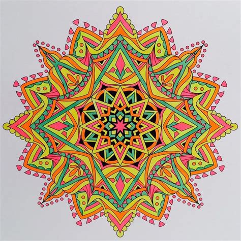 ColorIt Mandalas to Color Volume 1 Colorist: Jan Long #adultcoloring #