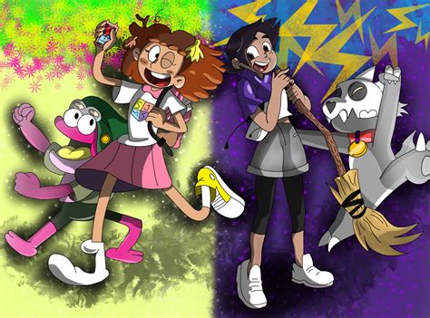 The Owl House And Amphibia By Jskekkomz On Deviantart