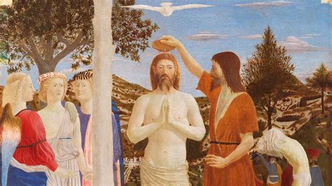 The Baptism Of Christ By Piero Della Francesca Mytvart
