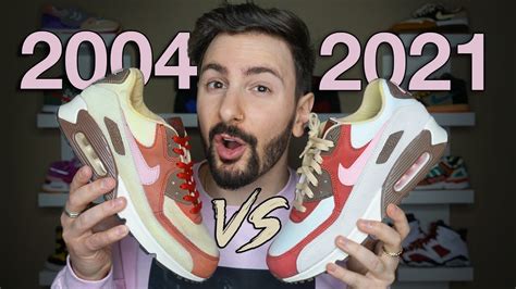First Look Nike Air Max 90 Bacon Comparison 2004 Vs 2021 Review