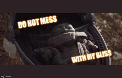 Dont Mess With My Bliss Yoda Bliss Sleep
