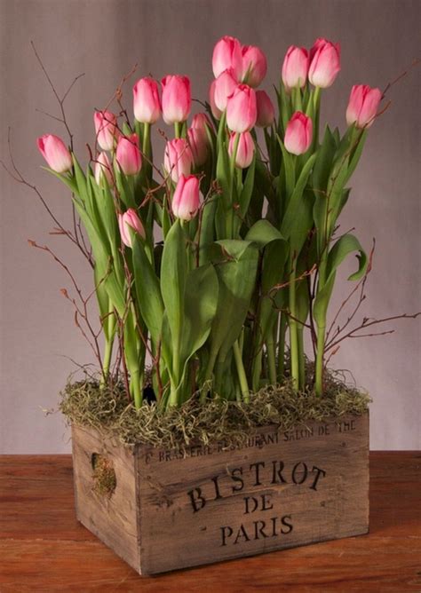 42 Simple And Lovely Diy Tulip Arrangement Ideas Ideas For The House