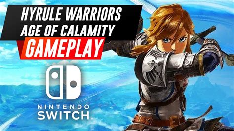 hyrule warriors age of calamity tgs 2020 gameplay demo youtube