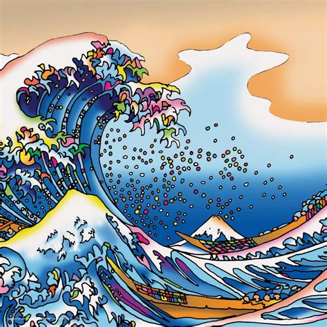 Katsushika Hokusai The Great Wave Off Kanagawa Canvas Art Print Poster