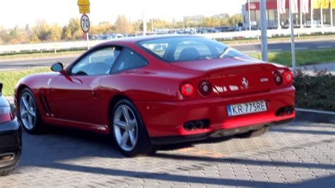 A few months ago i talked to the owner of the car, asked the owner to see the car, he agreed, i came to the meeting place. Ferrari 575 Maranello Sound - YouTube