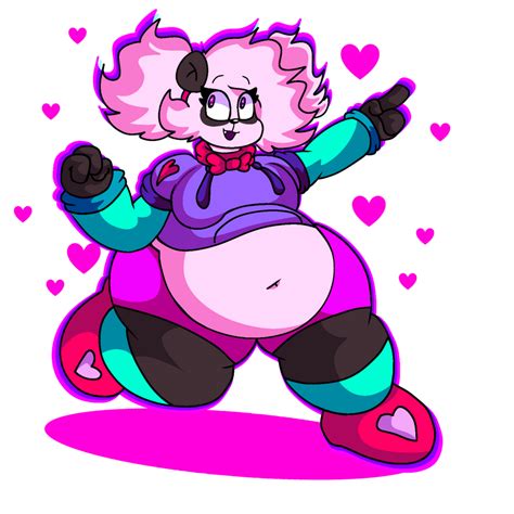 Paly The Pink Chubby Panda By Techno14 On Deviantart