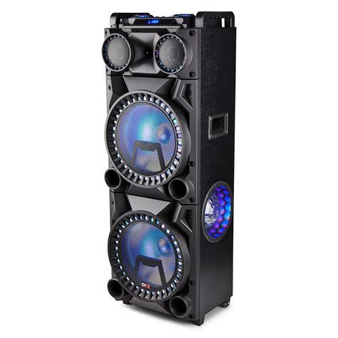 Altec Lansing Party Duo Bluetooth Tower Speaker Set With Led Lights 2