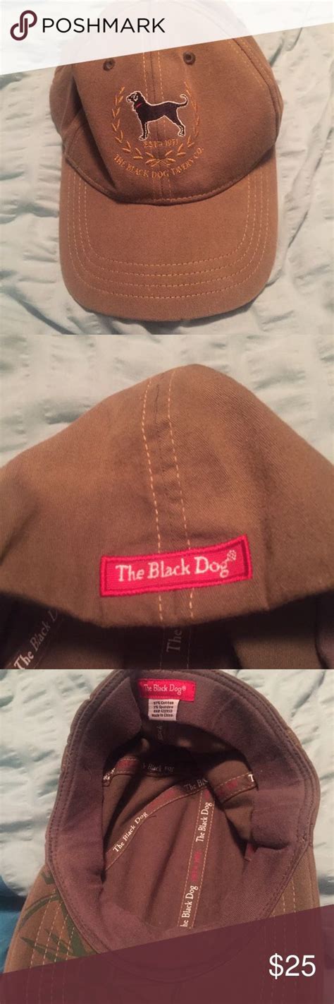 The Black Dog Tavern Marthas Vineyard Hat Black Dog Black Fashion