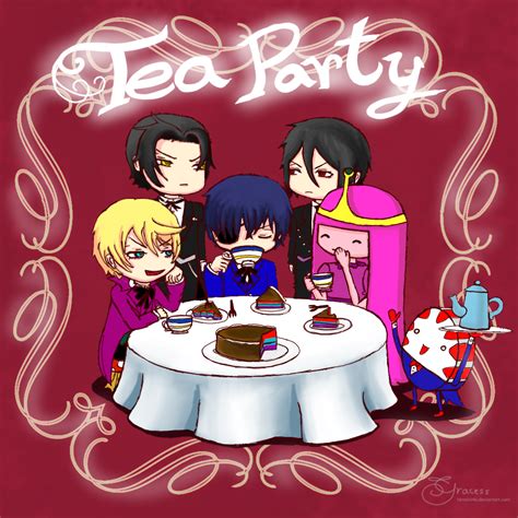 Crossover Tea Party Anime Tea Party Party