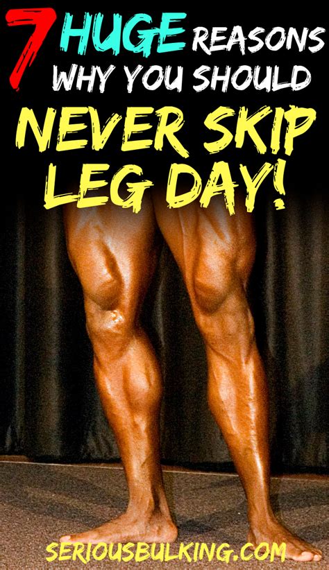 7 Huge Reasons Why You Should Never Skip Leg Day Legs Day Gym