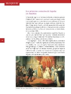 Es una historia que viene incluida en los libros de texto de español lecturas, de primer grado de primaria. Los primeros contactos de España en América - Ayuda para ...