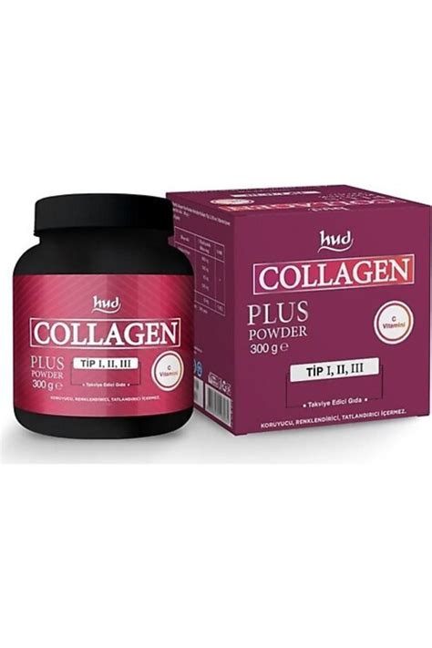 Hud Collagen Plus Powder 300 Gr Tip 1 Tip 2 Tip 3 Toz Kolajen 2