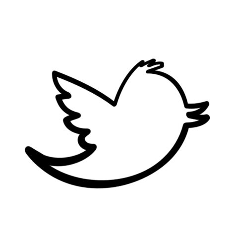 15 Twitter Bird Icon Outline Images Twitter Bird Logo Outline