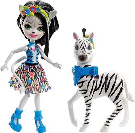 Amazon Enchantimals Zelena Zebra Doll 人形ドール おもちゃ
