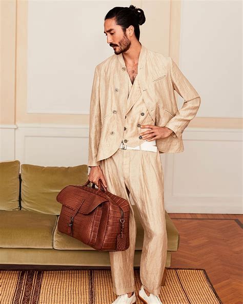 giorgio armani on instagram “luminescent tailoring by giorgio armani model tonythornburg