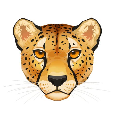 Cheetah Face By Eliket On Deviantart Cheetah Drawing Big Cats Art