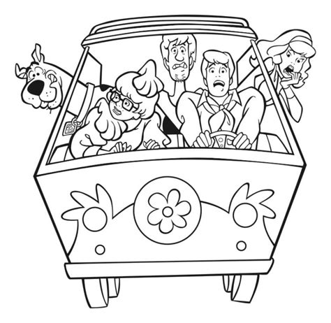 Desenhos De Scooby Doo Para Colorir Grande Coleção Para Crianças