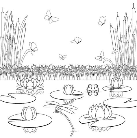 Printable Lake Coloring Page Free Printable Coloring Pages For Kids