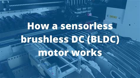 How A Sensorless Brushless Dc Bldc Motor Works Youtube