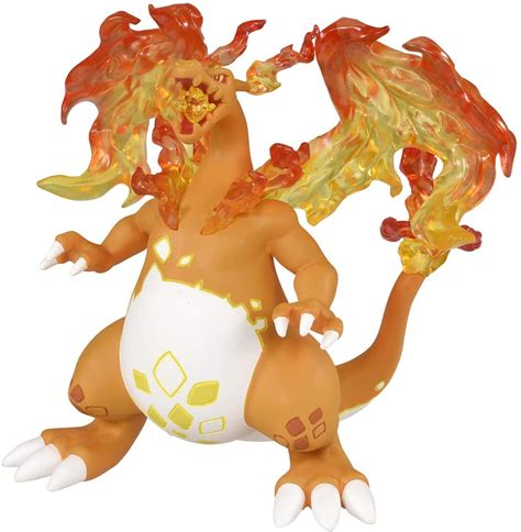 A charizard first appeared in the scarlet scroll: Pokemon Charizard Gigantamax Form 4 Inch Figurine ...