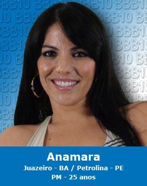Bial nosso de cada dia BBB 10 Conheça Anamara