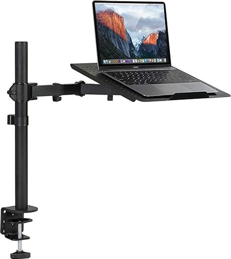 Mount It Laptop Desk Stand Mount Articulating Vented Laptop Tray