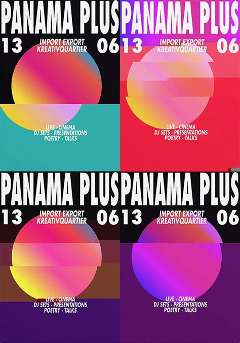 Showcase Of Creative Designs Made With Vibrant Gradients Graphic Design