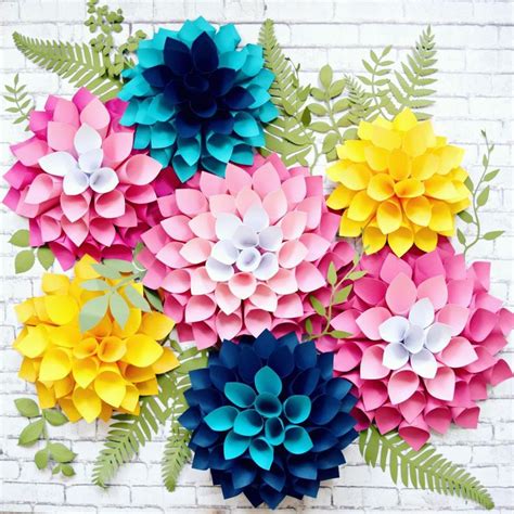 How To Make Giant Hawaiian Paper Flowers Abbi Kirsten Collections