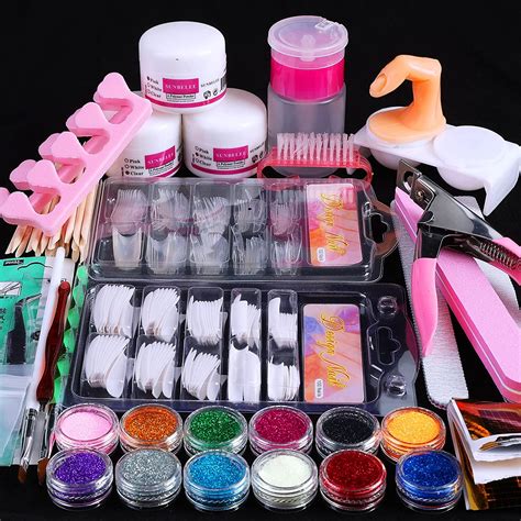 Nail Kit Set Professional Acrylic With Everything 12