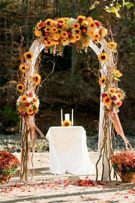 27 Fall Wedding Arches That Will Make You Say ‘i Do