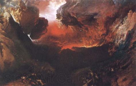 The Great Day Of His Wrath John Martin Open Picture Usa Oil Painting