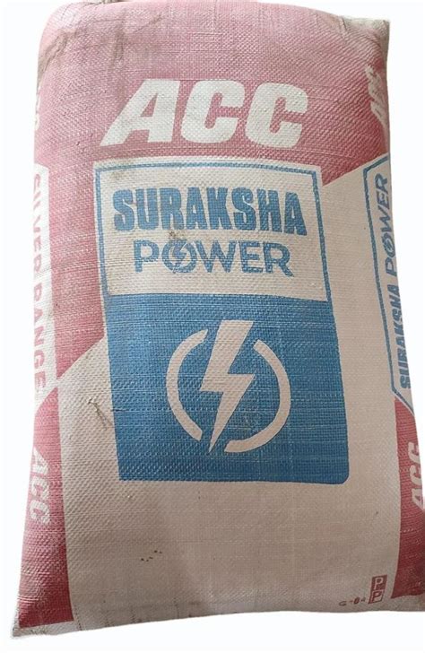 ACC Suraksha Power Plus Cement At Rs 360 Bag Bengaluru Urban